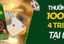 THƯỞNG 100% TÂN THỦ ĐẾN 4 TRIỆU TẠI CASINO TRỰC TUYẾN