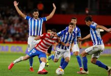 Horario y dónde ver por televisión el Real Sociedad - Granada CF de Liga -  Ahora Granada