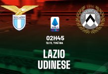 Nhận định bóng đá dự đoán Lazio vs Udinese VĐQG Italia hôm nay