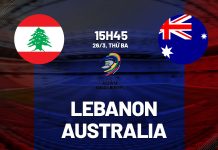 Nhận định bóng đá Lebanon vs Australia Vòng loại World Cup