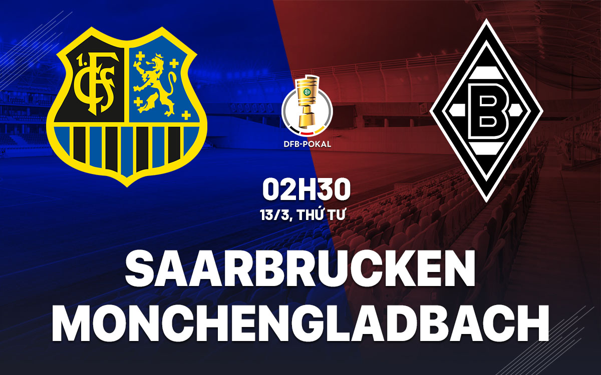 Nhận định bóng đá Saarbrucken vs Monchengladbach Cúp QG Đức