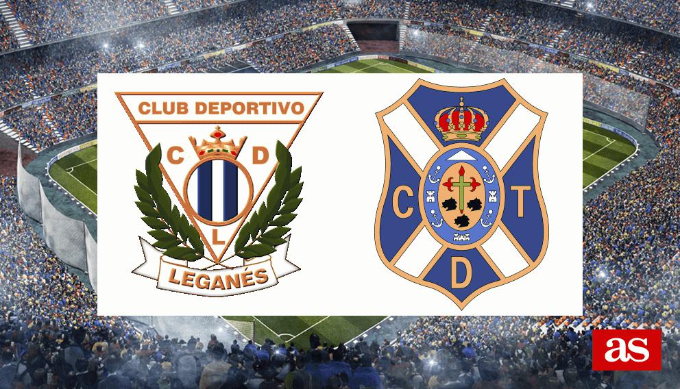Leganés 1-1 Tenerife: results, summary and goals