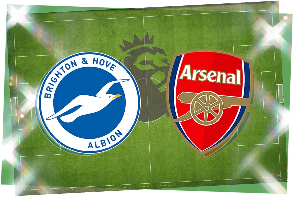 Brighton vs Arsenal FC: Prediction, kick-off time, TV, live stream, team  news, h2h results, odds | Evening Standard