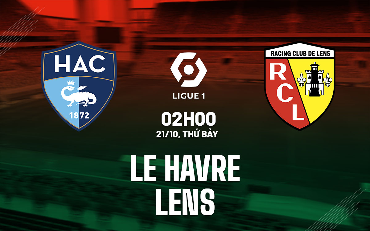 Nhận định bóng đá dự đoán Le Havre vs Lens VĐQG Pháp hôm nay