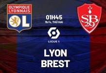 Nhận định bóng đá dự đoán Lyon vs Brest VĐQG Pháp hôm nay