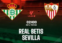 Nhận định bóng đá Real Betis vs Sevilla La Liga hôm nay