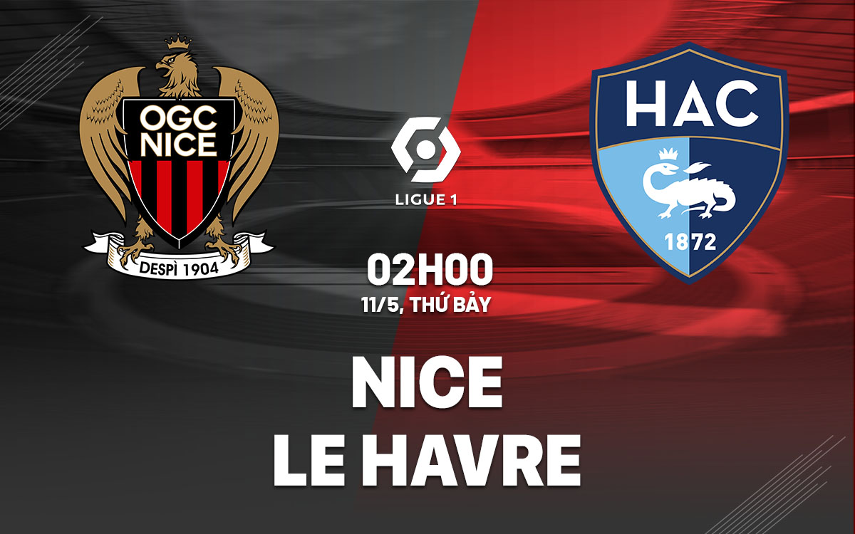 Nhận định bóng đá dự đoán Nice vs Le Havre VĐQG Pháp hôm nay