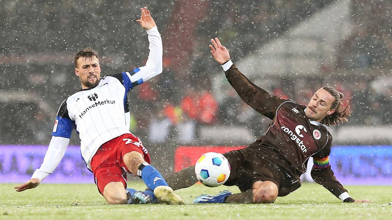 Denkwürdiges Derby: HSV punktet nach 0:2-Rückstand bei St. Pauli | NDR.de - Sport - Fußball