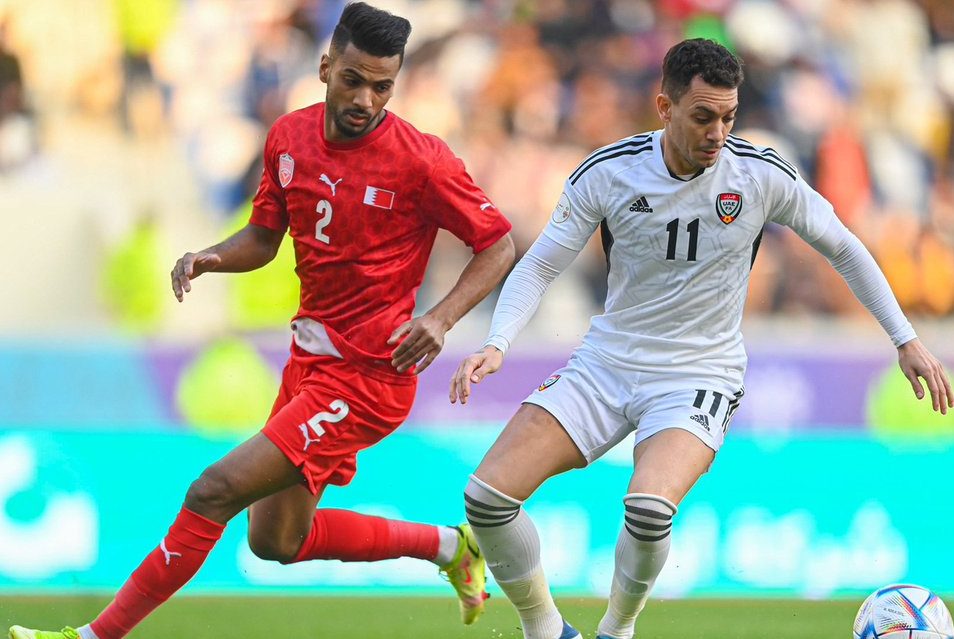 Arabian Gulf Cup: Bahrain stays on top defeating UAE 2-1 in Group B opener  - Doha News | Qatar