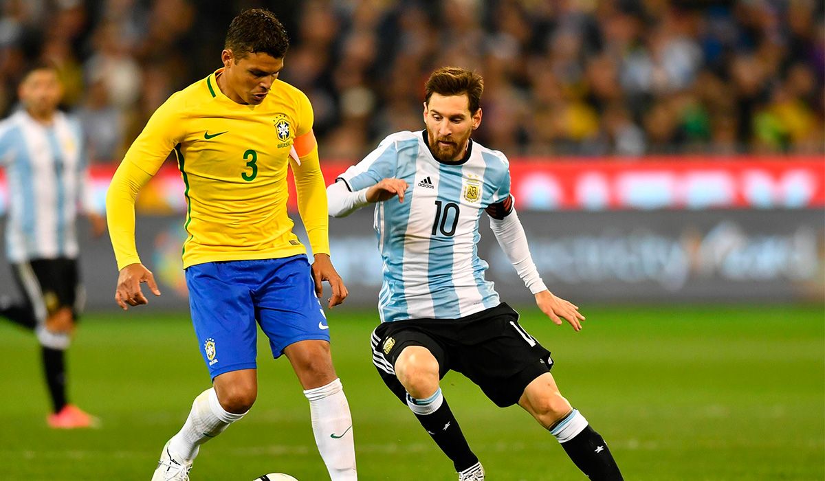 Thiago Silva on Messi: "we will not cancel it, it is almost impossible with  a player of this level"