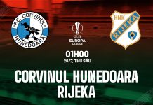 Nhận định bóng đá Corvinul Hunedoara vs Rijeka Cúp C2 hôm nay