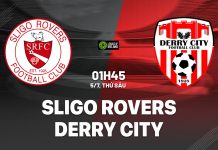 Nhận định bóng đá Sligo Rovers vs Derry City VĐQG Ireland