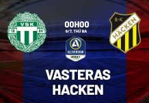 Nhận định bóng đá Vasteras vs Hacken VĐQG Thụy Điển hôm nay