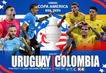 Nhận định bóng đá Uruguay vs Colombia (07h00, 11/7), bán kết Copa America  2024