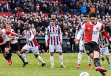 Feyenoord vs Willem II, 21h30 ngày 10/08