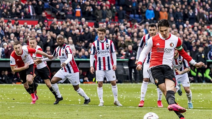 Feyenoord vs Willem II, 21h30 ngày 10/08