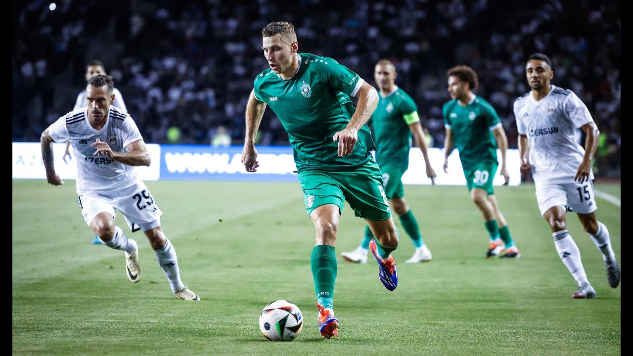 Qarabag - Ludogorets 1:2 | UCL - Third qualifying round