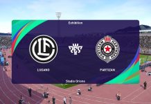 FC Lugano vs FK Partizan (15/08/2024) UEFA Europa League PES 2021 - YouTube