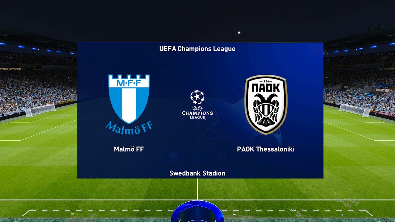 Malmö – PAOK | UEFA Champions League 2024/2025 | eFootball