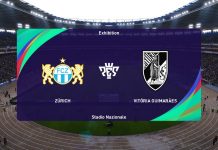 FC Zürich vs Vitória SC (08/08/2024) UEFA Europa Conference League PES 2021