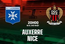 Nhận định bóng đá Auxerre vs Nice VĐQG Pháp Ligue 1 hôm nay