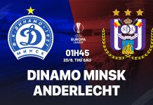 Nhận định bóng đá Dinamo Minsk vs Anderlecht Cúp C2 hôm nay