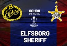 Nhận định bóng đá Elfsborg vs Sheriff Europa League hôm nay