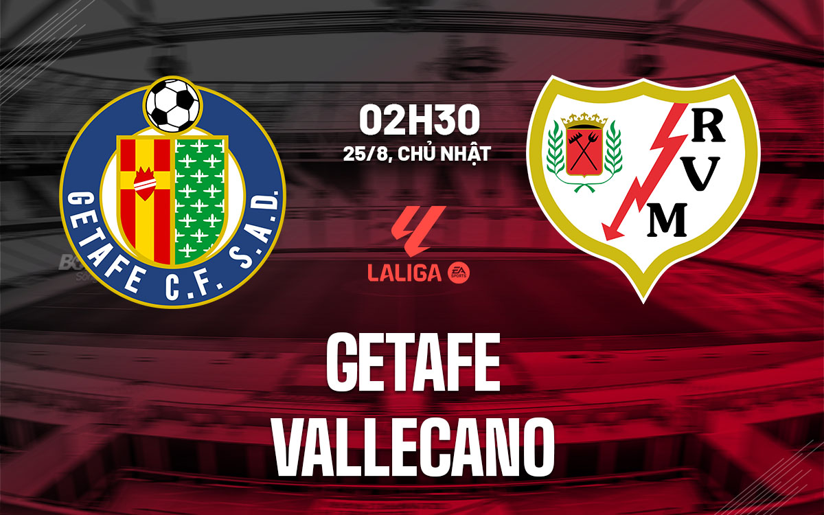 Nhận định bóng đá Getafe vs Rayo Vallecano La Liga hôm nay