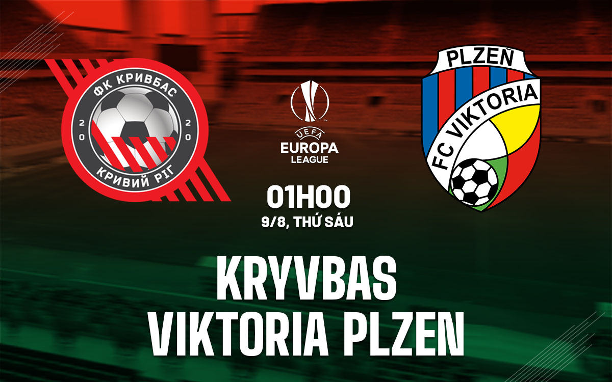 Nhận định bóng đá Kryvbas vs Viktoria Plzen C2 hôm nay