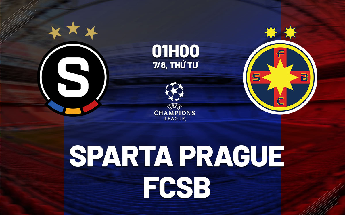 Nhận định bóng đá Sparta Prague vs FCSB Cúp C1 hôm nay