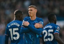 Cole Palmer đăng ký bản quyền kiểu ăn mừng ‘run rẩy’ Nhìn Cole Palmer ghi poker cho Chelsea, Man City có tiếc không?