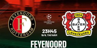 Nhận định bóng đá Feyenoord vs Leverkusen Cúp C1 đêm nay