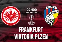 Nhận định bóng đá Frankfurt vs Viktoria Plzen Cúp C2 đêm nay