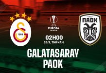 Nhận định bóng đá Galatasaray vs PAOK Europa League đêm nay