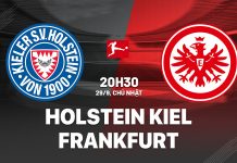 Nhận định bóng đá Holstein Kiel vs Frankfurt VĐQG Đức hôm nay