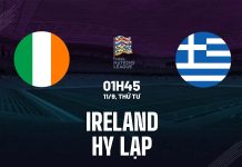 Nhận định bóng đá Ireland vs Hy Lạp Nations League 2024/25