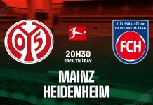 Nhận định bóng đá Mainz vs Heidenheim VĐQG Đức hôm nay