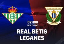 Nhận định bóng đá Real Betis vs Leganes La Liga đêm nay