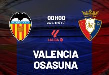 Nhận định bóng đá Valencia vs Osasuna La Liga hôm nay