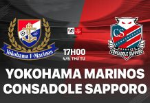 Nhận định bóng đá Yokohama Marinos vs Consadole Sapporo hôm nay