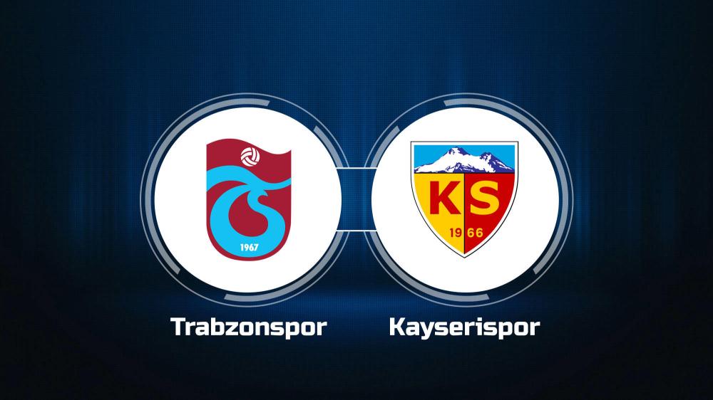 Trabzonspor vs. Kayserispor: Live Stream, TV Channel, Start Time | 4/1/2023