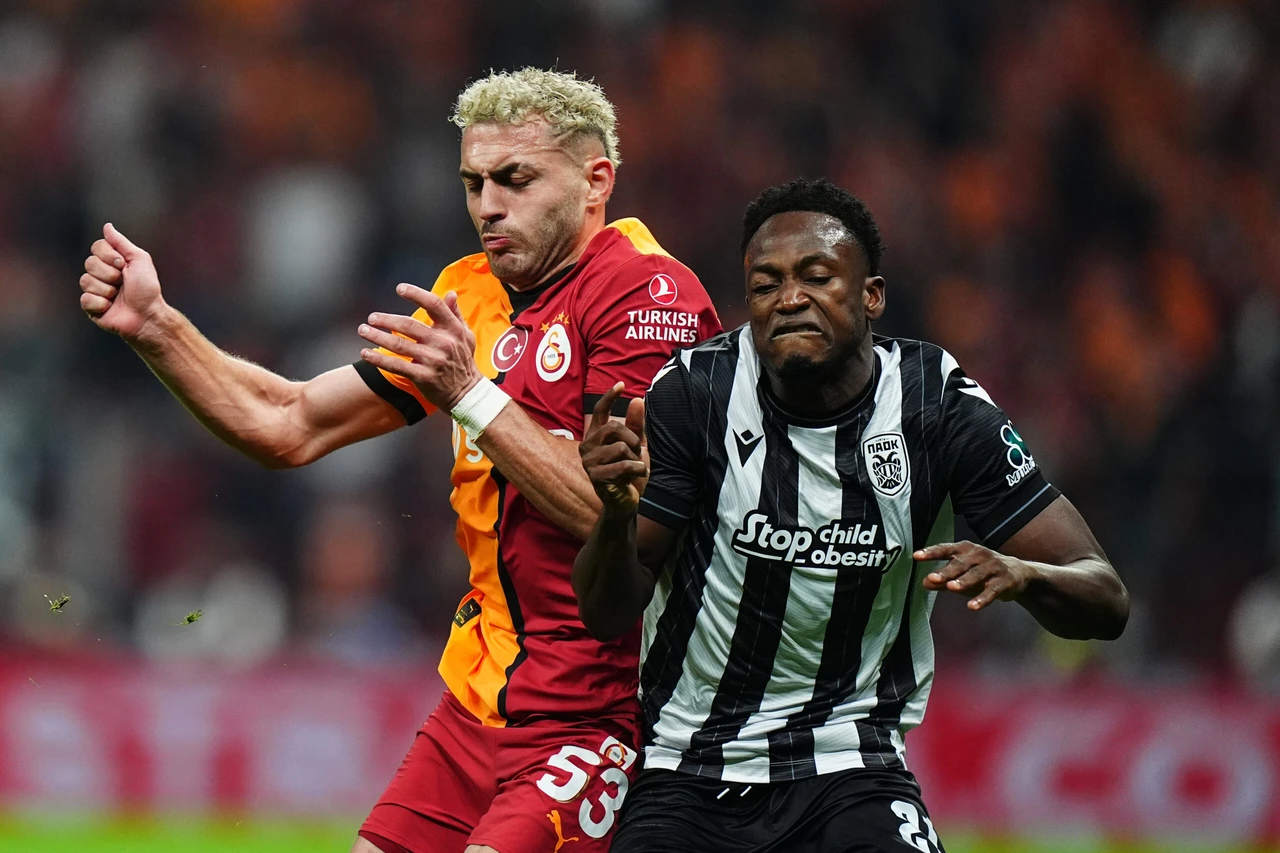 Galatasaray triumphs 3-1 over PAOK in UEFA Europa League opener - Türkiye  Today