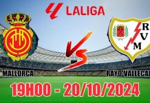 Nhận định Mallorca vs Rayo Vallecano (19h00, 20/10) vòng 10 La Liga: Chiến  thắng sít sao cho Mallorca