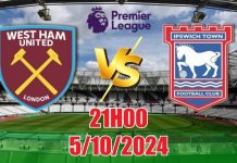 Nhận định West Ham vs Ipswich Town (21h00, 5/10) Ngoại hạng Anh: Chủ nhà  gặp khó, tin vào một trận hòa