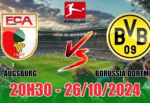 Nhận định Augsburg vs Dortmund, 20h30 ngày 26/10 Nhận định Augsburg vs Borussia Dortmund (20h30, 26/10) vòng 8 Bundesliga: Dortmund thua kèo