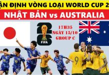 NHẬN ĐỊNH BÓNG ĐÁ I NHẬT BẢN vs AUSTRALIA, 17H35 NGÀY 15/10 VÒNG LOẠI WORLD  CUP 2026 I DỰ ĐOÁN TỶ SỐ