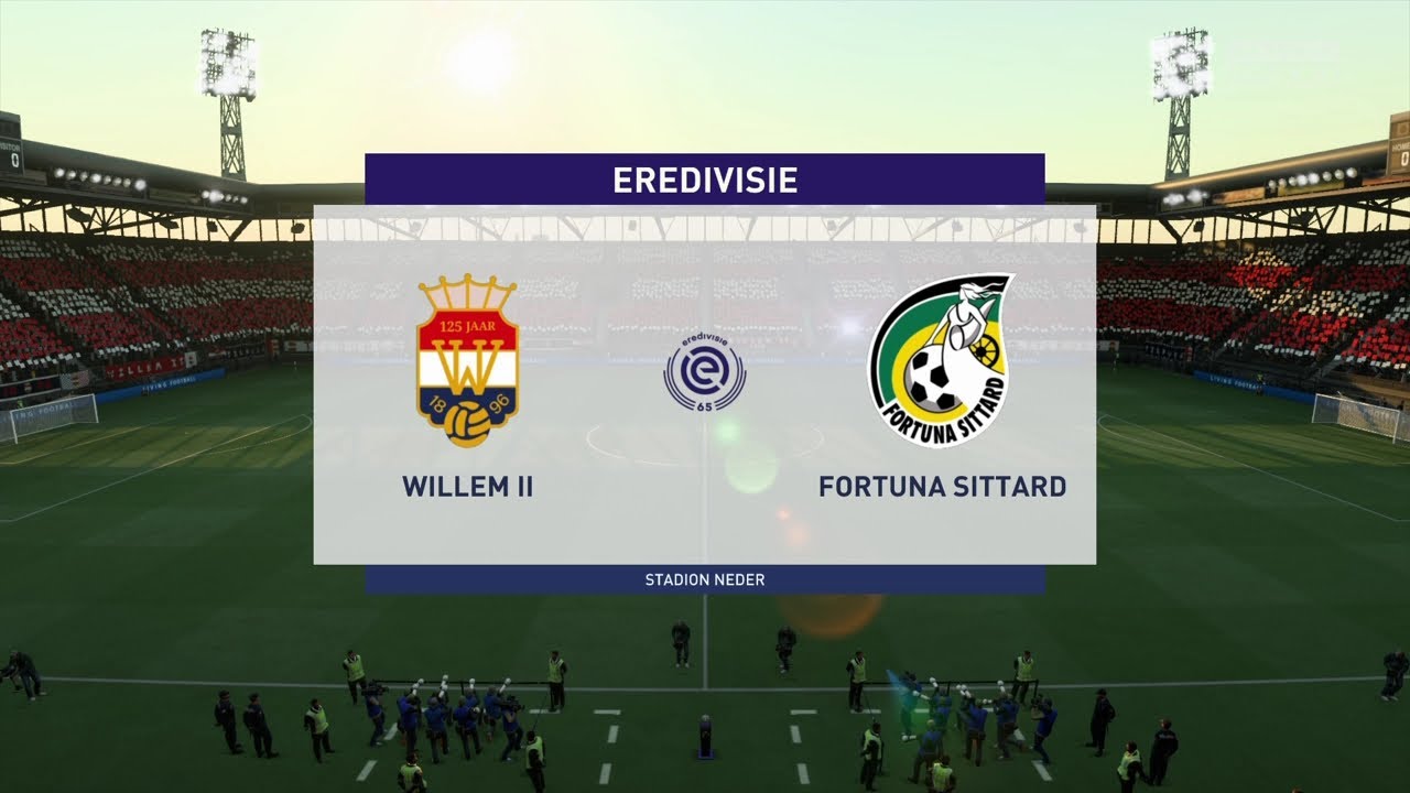 Netherlands Eredivisie 23/10/21 - FIFA22 Willem II Tilburg VS Fortuna  Sittard