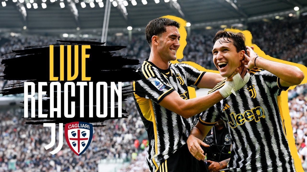 🔴 WATCH NOW: JUVENTUS VS CAGLIARI | LIVE REACTION 💪⚪⚫ - YouTube