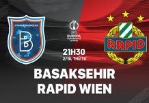 Nhận định bóng đá Basaksehir vs Rapid Wien Cúp C3 hôm nay