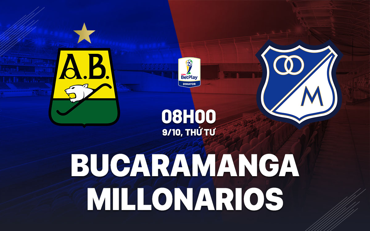 Nhận định bóng đá Bucaramanga vs Millonarios Cúp QG Colombia